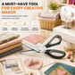 🥳2026 HOT SALE🥳💞50K+ SOLD! ✂️🧵 50% OFF! Serrated Sewing Scissors – zigzag blades stop fabric fraying. Ultra-sharp stainless steel cuts clean to the tip – perfect for quilting, sewing & crafts! 🪡✨