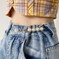 Fancy Rhinestones Pearls Safety Pin