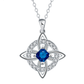 🔮Mystical Birthstone Witches Knot Necklace – Natural Crystal💞Protect Your Loved Ones