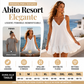 ✨🌸 Sconto del 50%! Abito con volant in vita