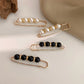 Fancy Rhinestones Pearls Safety Pin