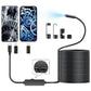🎁✨TechView™🇬🇧HD Endoscope Camera for iPhone & Android – 1920P Inspection Scope with 8 Adjustable LED Lights 🔍📱