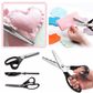 🥳2026 HOT SALE🥳💞50K+ SOLD! ✂️🧵 50% OFF! Serrated Sewing Scissors – zigzag blades stop fabric fraying. Ultra-sharp stainless steel cuts clean to the tip – perfect for quilting, sewing & crafts! 🪡✨