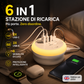 🔥 50% DI SCONTO! Stazione Ricarica Portatile 6 Porte