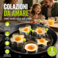 🔥💥 50% DI SCONTO! Formine per Uova in Acciaio