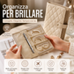 ⭐ -50% Offerta | Borsa Gioielli a Scacchi Compatta ed Elegante