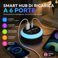 🔥 50% DI SCONTO! Stazione Ricarica Portatile 6 Porte