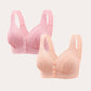 💘CloudComfort™ Front-Button Cotton Bra – Breathable • Wire-Free • All-Day Support • Non-Padded & Skin-Friendly 🌿