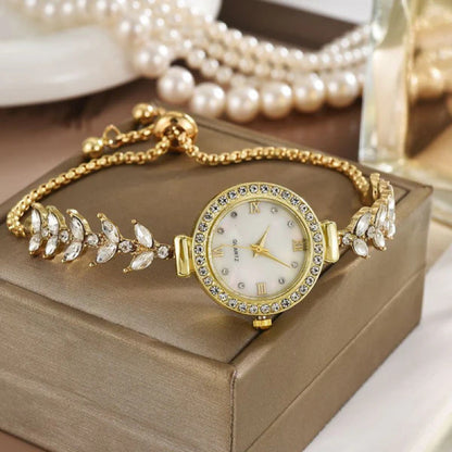✨Women’s Elegant Adjustable Glossy Bracelet Watch⌚