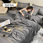 Set da letto estivo in seta ghiacciata, quattro pezzi🛏️