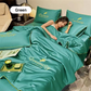 Set da letto estivo in seta ghiacciata, quattro pezzi🛏️