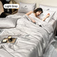 Set da letto estivo in seta ghiacciata, quattro pezzi🛏️