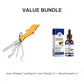 4-in-1 Foldable Stainless Steel Toothpick Tool