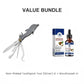 4-in-1 Foldable Stainless Steel Toothpick Tool