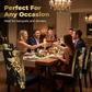 Printed Stretch Dining Chair Cover