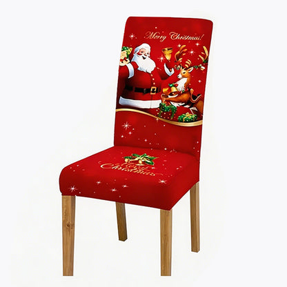 Printed Stretch Dining Chair Cover