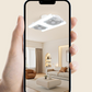 💡⏰ Ultimo Giorno | Ventilatore Soffitto Moderno 2in1 LED -50%