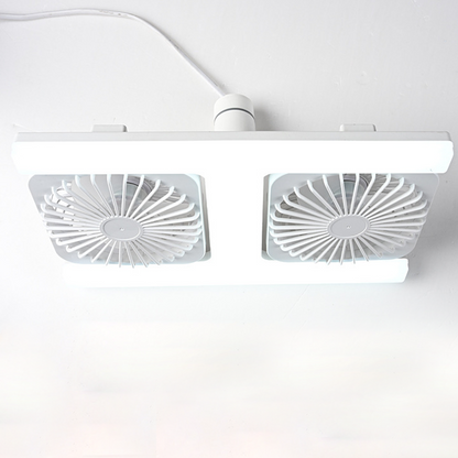 💡⏰ Ultimo Giorno | Ventilatore Soffitto Moderno 2in1 LED -50%