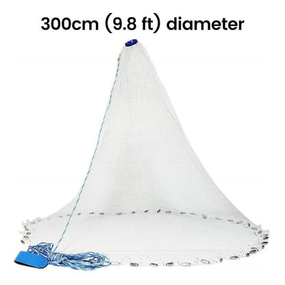 ✨ LIMITED-TIME 50% OFF ✨ Easy-Throw Cast Net – Fast-Sinking Weighted Mesh for Freshwater & Saltwater Fishing 🐟