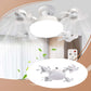 💡⏰ Ultimo Giorno | Ventilatore Soffitto Attacco E27 LED 2in1 -50%