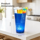 🥂⏰ Ultimo Giorno | Bicchiere LED Luminoso si Accende con l'Acqua -50%