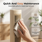 🌬️⏰Ultime 24h | Ventilatore Portatile Inclinabile Orizzontale Verticale -50%