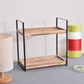 📦⏳Ultimo Giorno | Scaffale Doppio Livello Legno Multiuso -50%