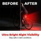 Bicycle Rear Light with Horn Alert