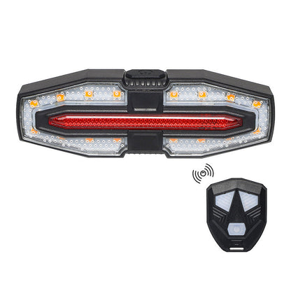 Bicycle Rear Light with Horn Alert