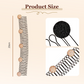 Elegant Flexible Invisible Flyaway Hairband – Spiral Grip, No Crease, No Tangle