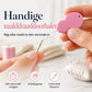 50 Gourd-Shaped Needle Threaders with Flexible Steel Wire Loop