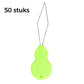 50 Gourd-Shaped Needle Threaders with Flexible Steel Wire Loop