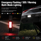 Portable Multi-functional Emergency Flashlight