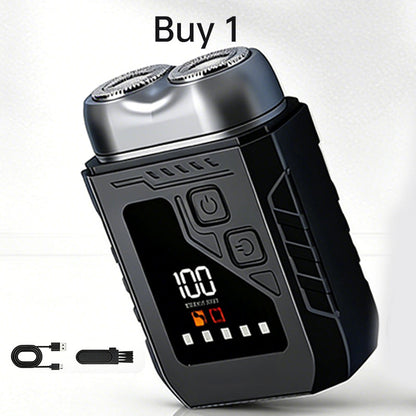 2-In-1 Electric Shaver With Precision Trimmer