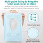 No-Peel Adhesive Disposable Toilet Seat Covers