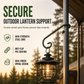 Outdoor Camping S-Shaped Metal Lamp Hook