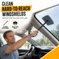 🚗50% OFF NOW! Car Windshield Cleaning Brush – Extended Long Handle Double-Sided Window Cleaner, Reach Deep Corners, 4 Kit Options for Interior Auto Glass