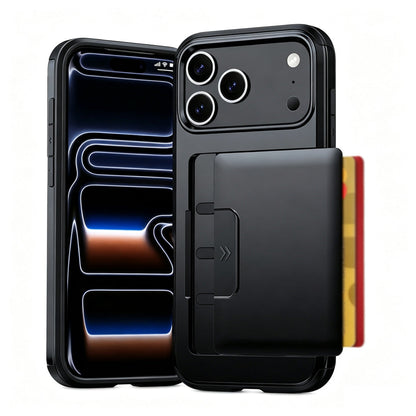 📱 Card Holder Phone Case | Protective Slider Shell