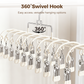 Stainless Steel Laundry Drying Rack with 20 Clips