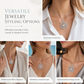 ⏳ Tijdelijke aanbieding⏳ Elegante Keltische ketting met zeegroene opaalhanger