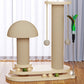 Interactive Cat Scratching Post with Feather Teaser & Ball Toys