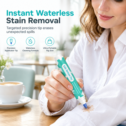 👕 Portable Waterless Stain Remover Pen for Clothes