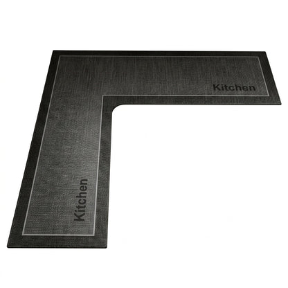 🏠 L-Shaped Absorbent Kitchen Floor Mat