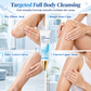 Gentle Body Scrub Gel and Cleansing Shower Gel for Exfoliating Body Care in a 15ml Pouch