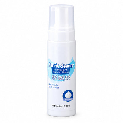 Waterless Foam Fabric Cleaner and Stain Remover for Sofas Mattresses and Carpets 200ml