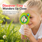 Wooden Cartoon Magnifying Glass Toy for Kids