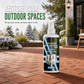 Moss and Algae Remover Set with Towel for Concrete Floors Walls and Roofs
