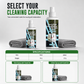 Moss and Algae Remover Set with Towel for Concrete Floors Walls and Roofs